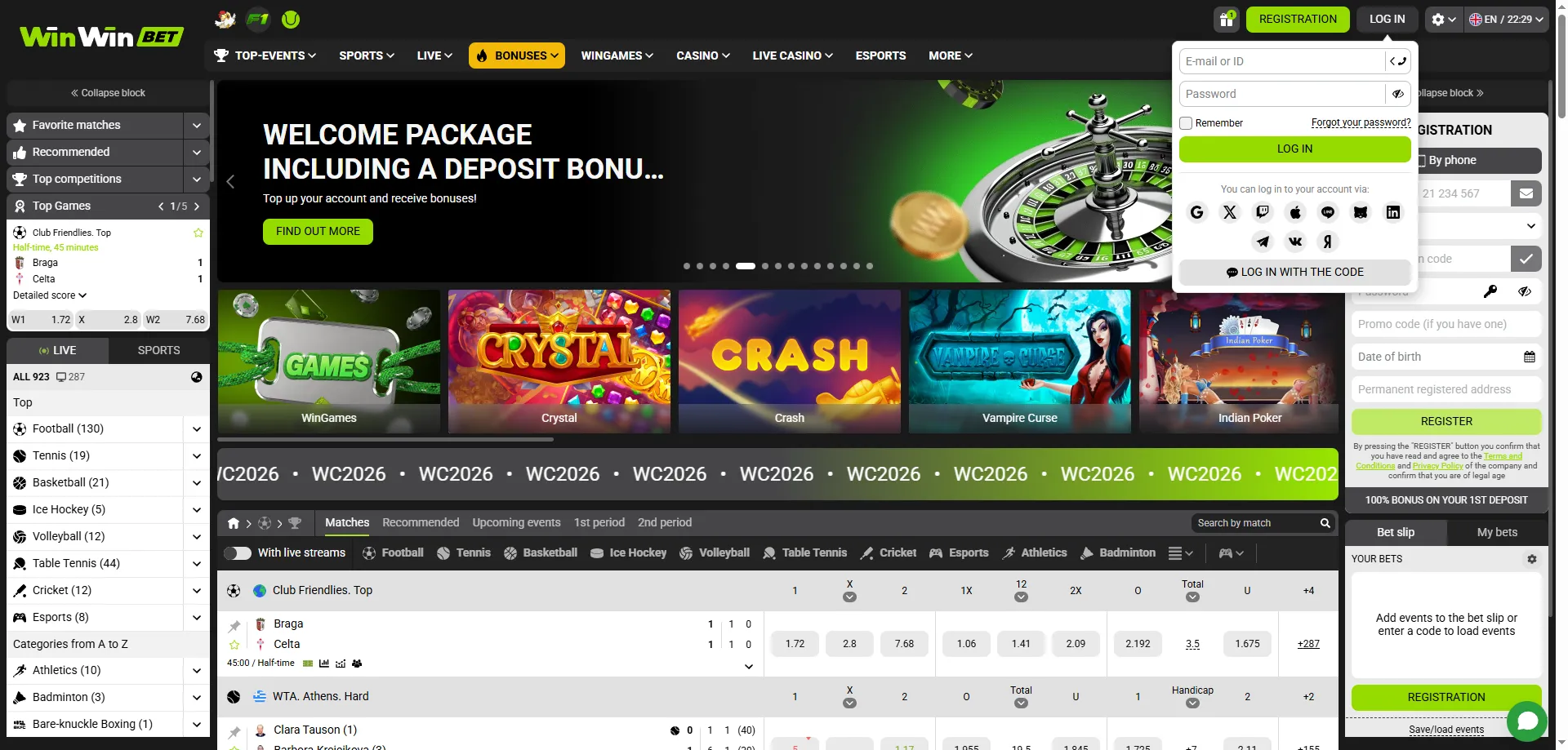 Connexion s&eacute;curis&eacute;e au compte WinWin Bet CI &mdash; acc&egrave;s rapide